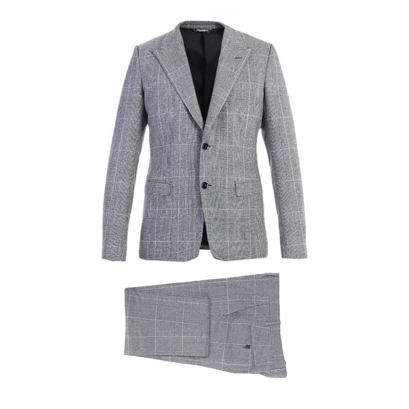 Suits - Dolce & Gabbana - Prince of Wales suit with gilet
