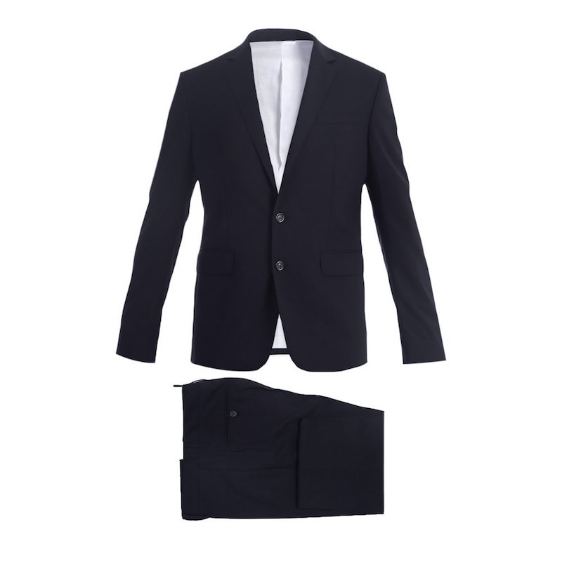 Suits - Dsquared2 - Blue wool Paris suit